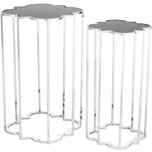 Set of 2 Concentric Side Tables