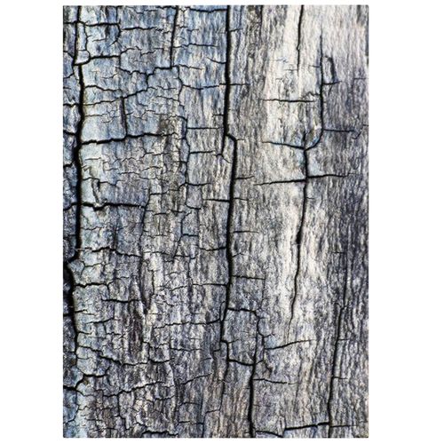 Elements Bamboo Silk & New Zealand Wool Rug, Blue Bark