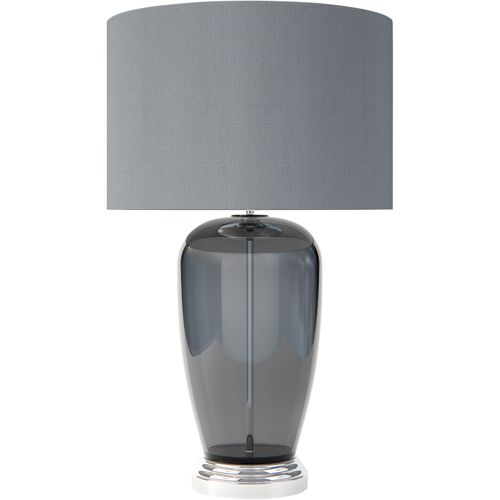 Charcoal & Silver Highclere Cordless Lamp