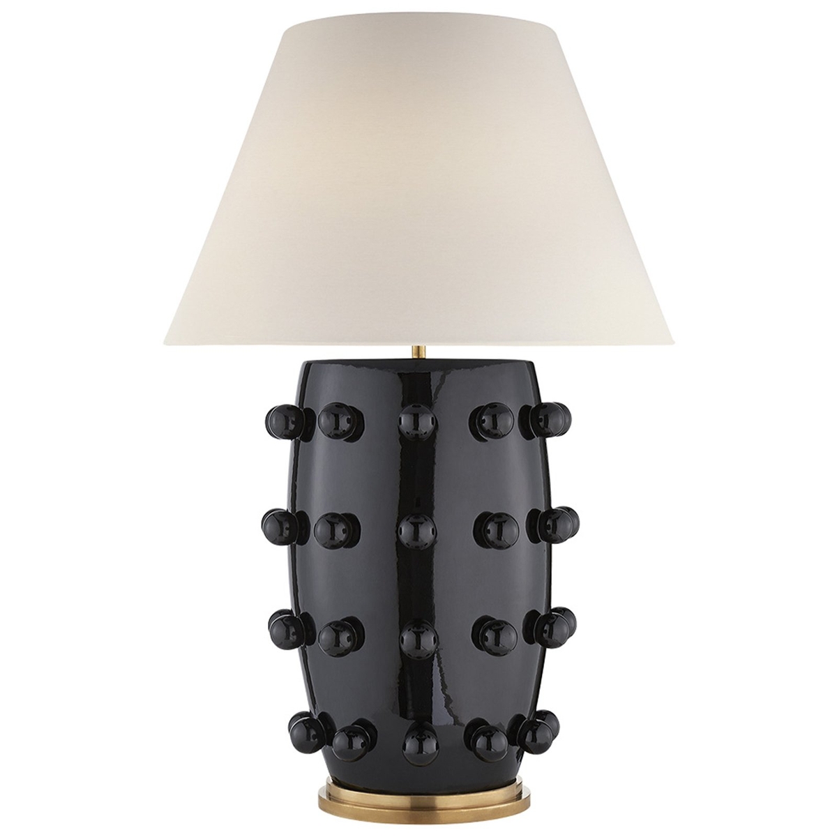 Linden Large Table Lamp, Black