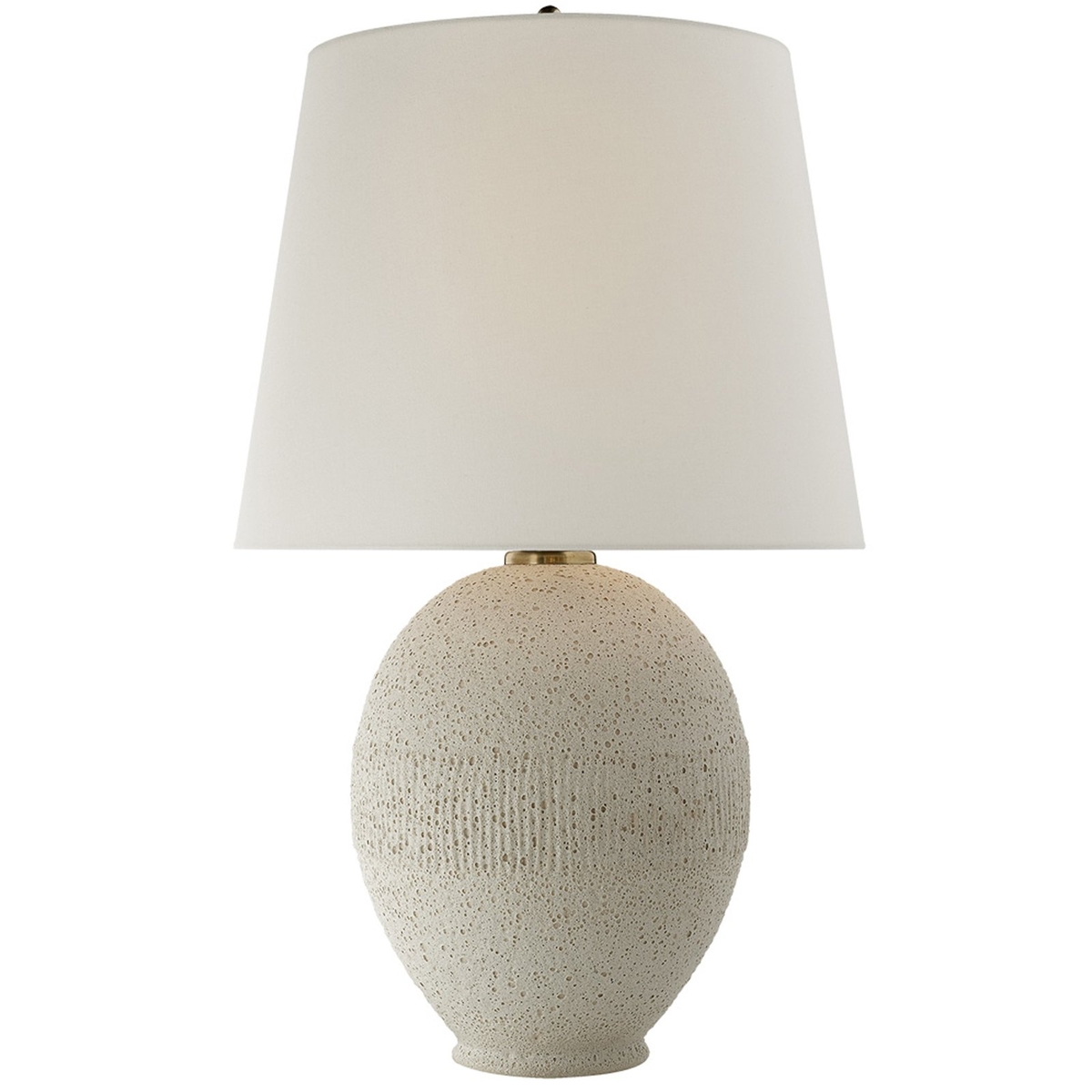 Toulon Table Lamp, Volcanic Ivory