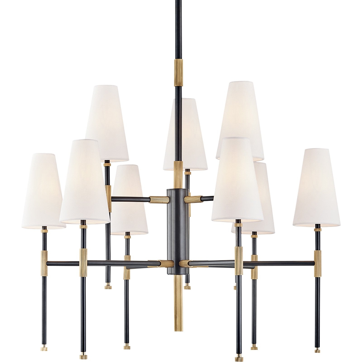 Bowery Large Brass Chandelier