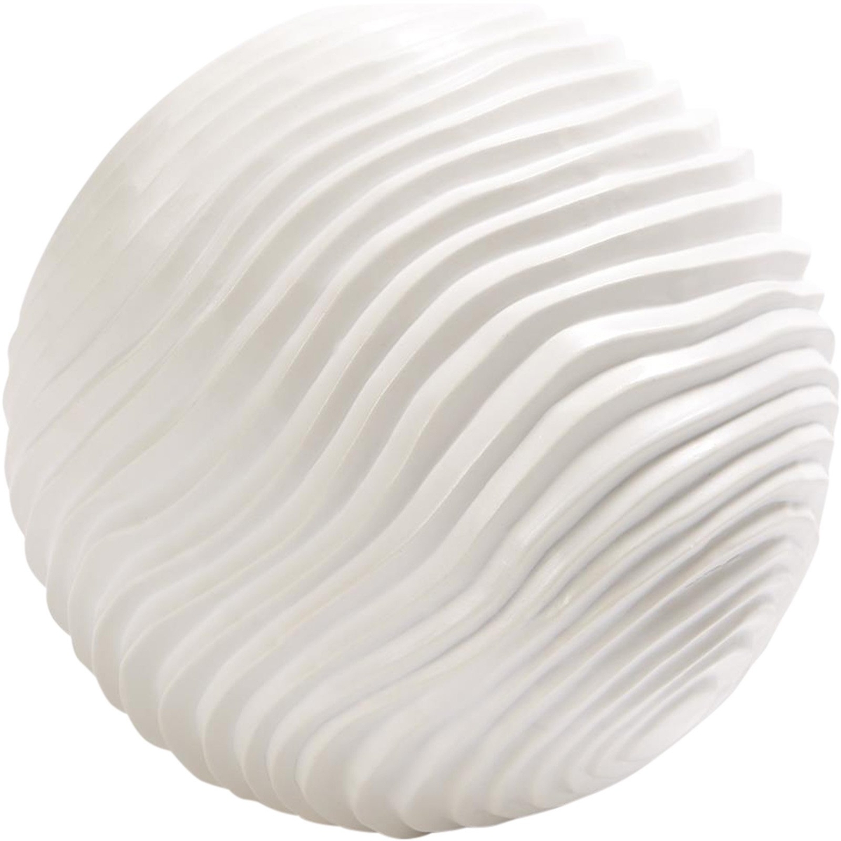 Sphere Sculpture, White