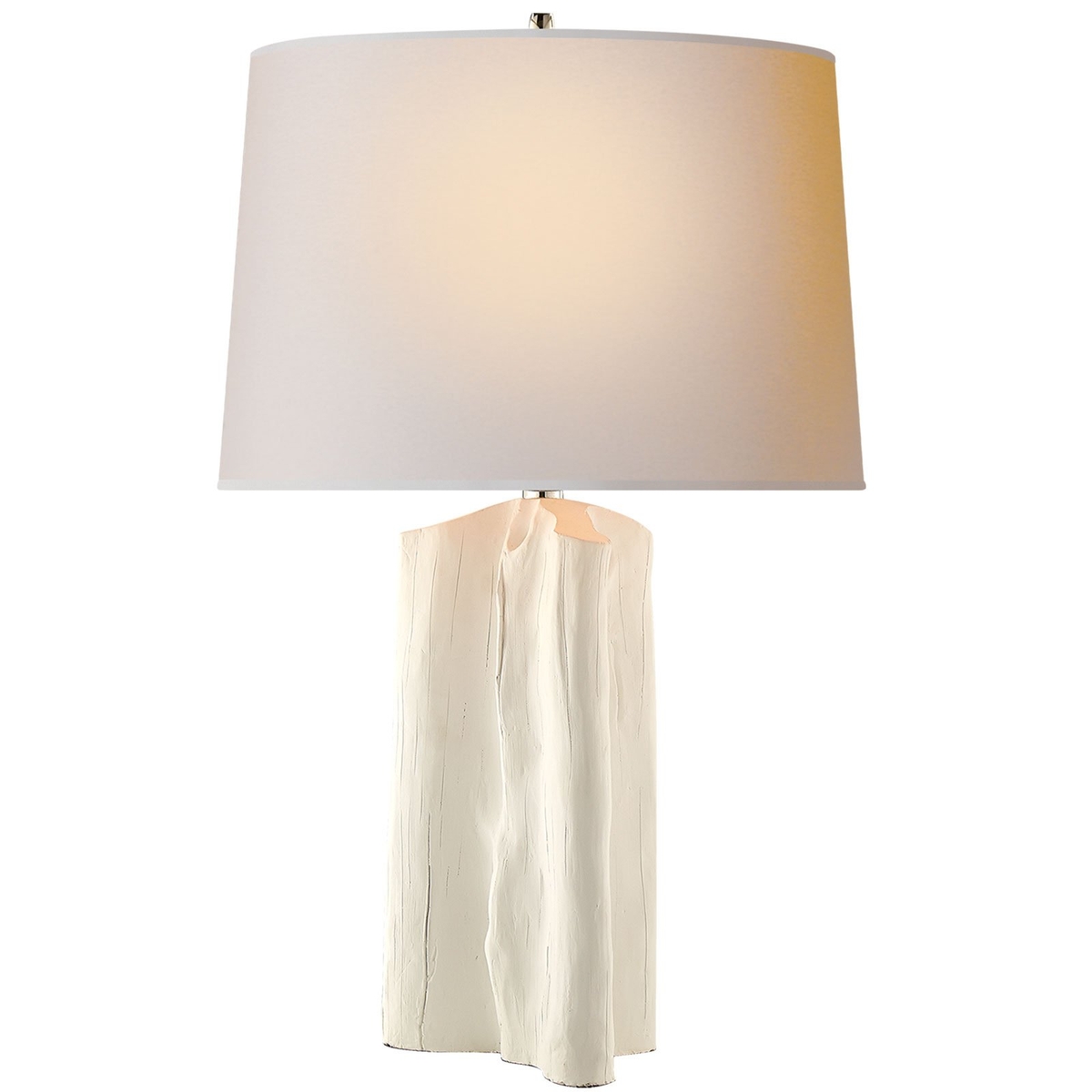 Sierra Table Lamp, Plaster White
