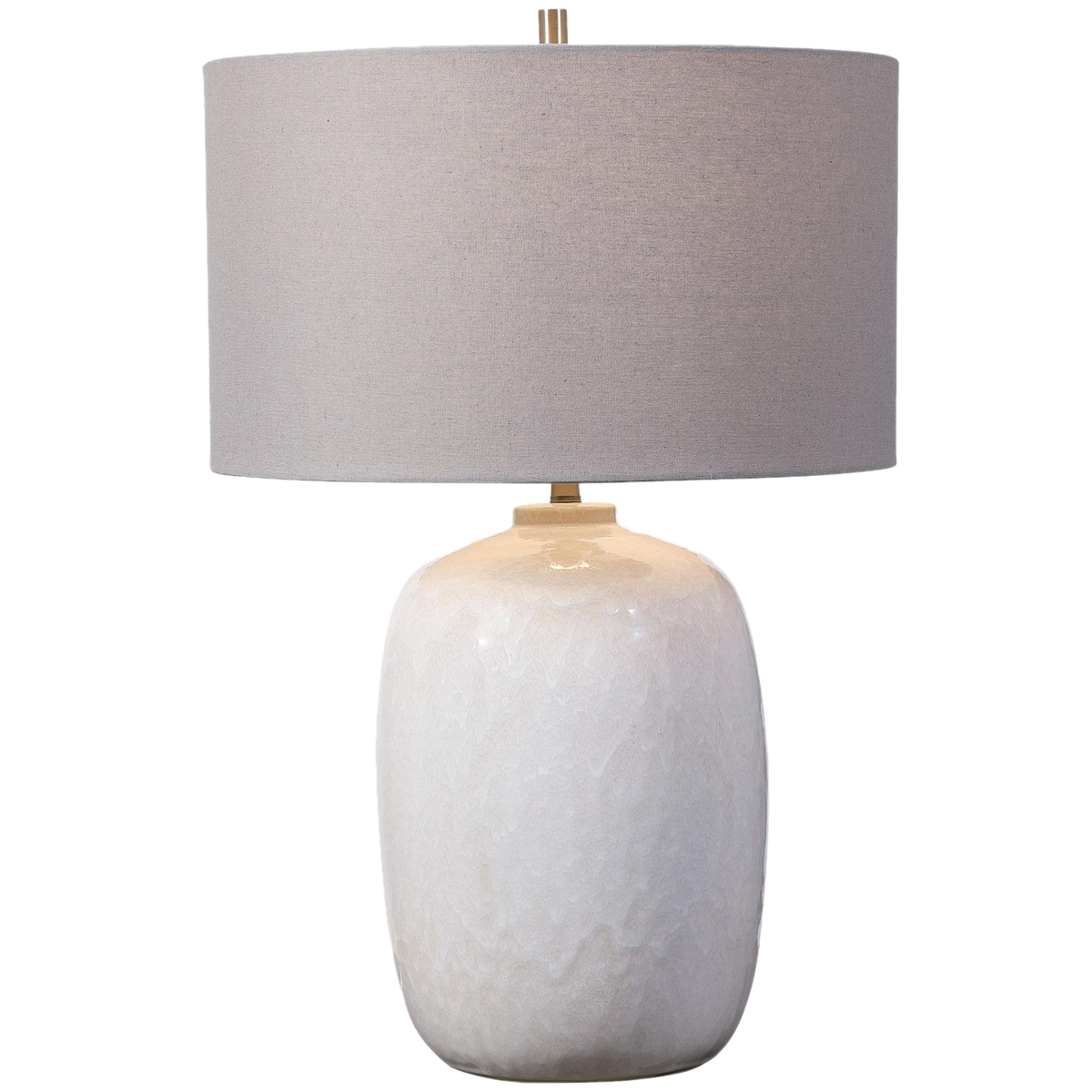 Winterscape Ceramic Table Lamp