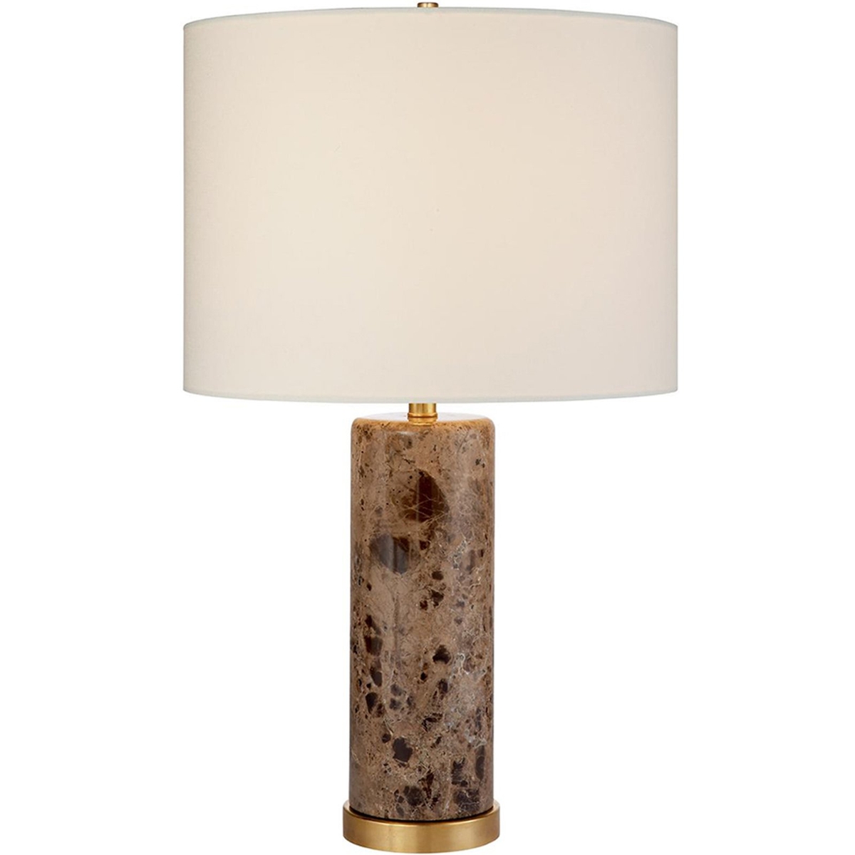 Brown Marble Cliff Table Lamp