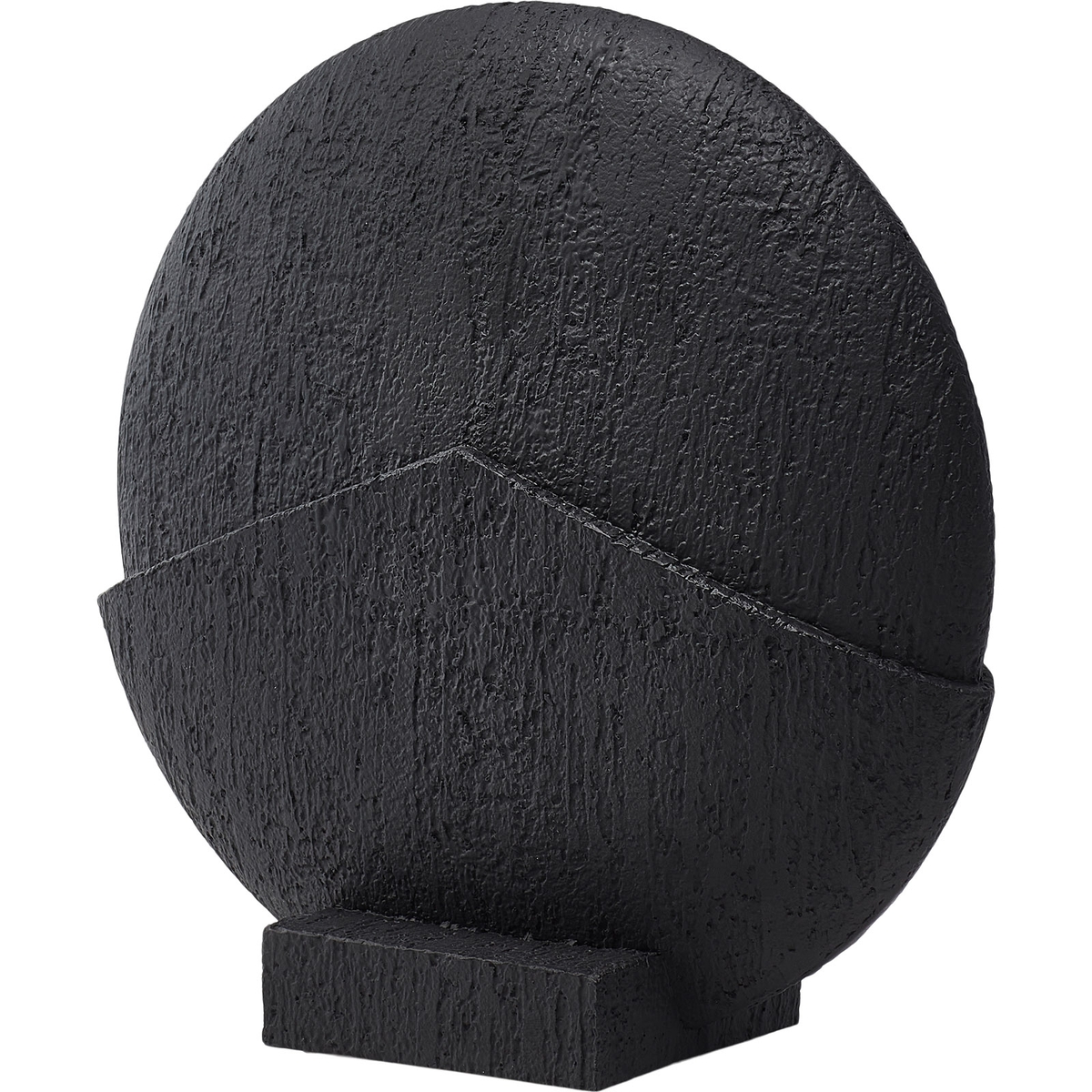 Small Layer Sculpture, Chalky Black