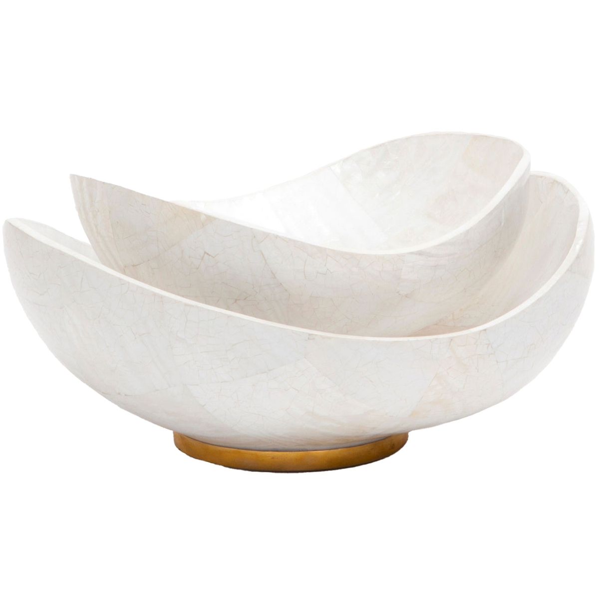 Tarian Shell Bowl, Set of 2
