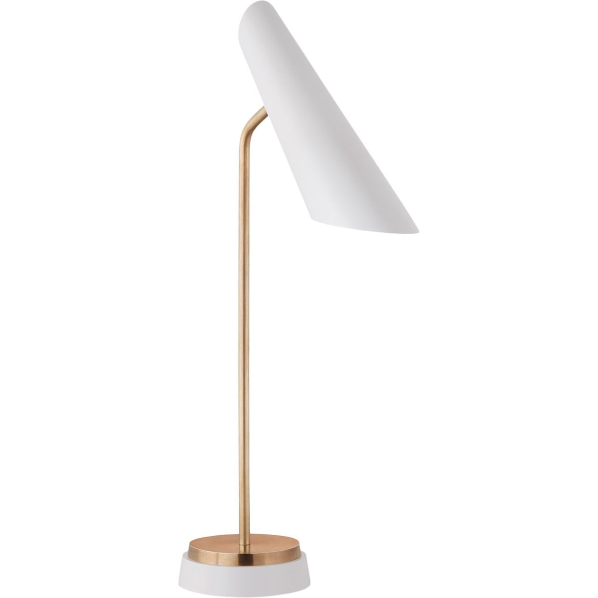 Franca Pivoting Desk Lamp,  White