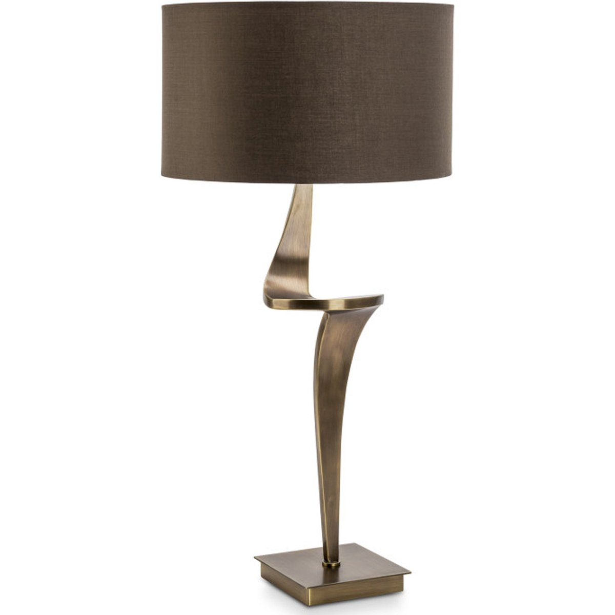 Enzo Antique Brass Table Lamp