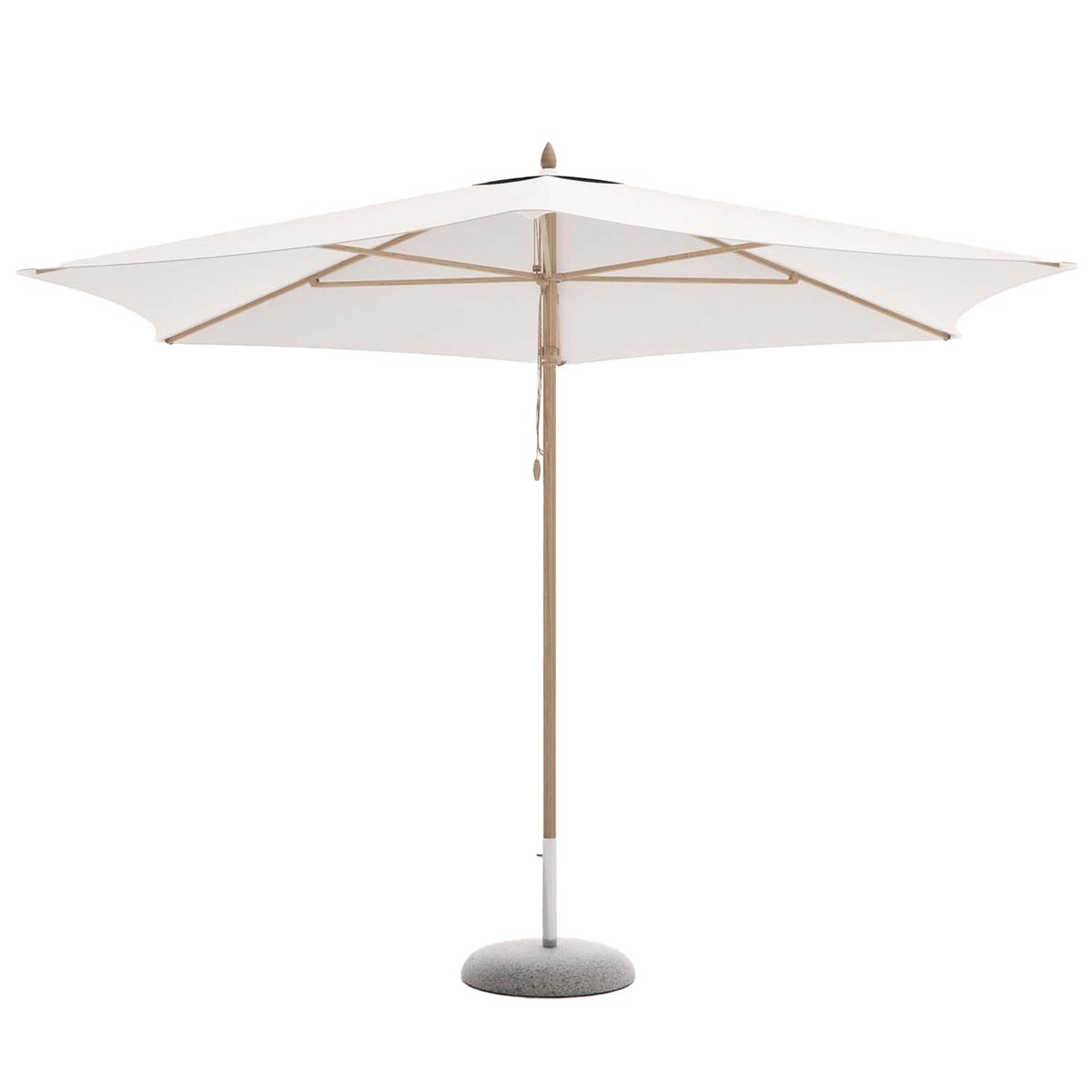 Desert Outdoor Umbrella, White