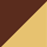 Chocolate Brown/Brass
